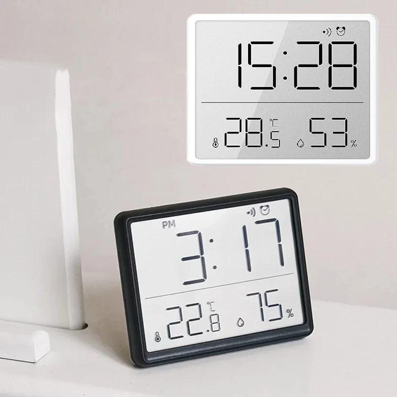 Digital Hygrometer Probe - Termômetro e Higrômetro Multifuncional Interno Automático