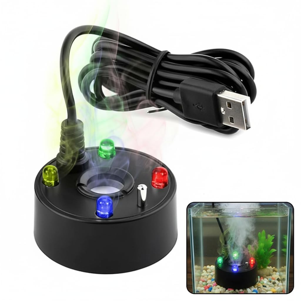Terrarium Fogger Ultrasonic - Nova Bomba de Ar USB 5V