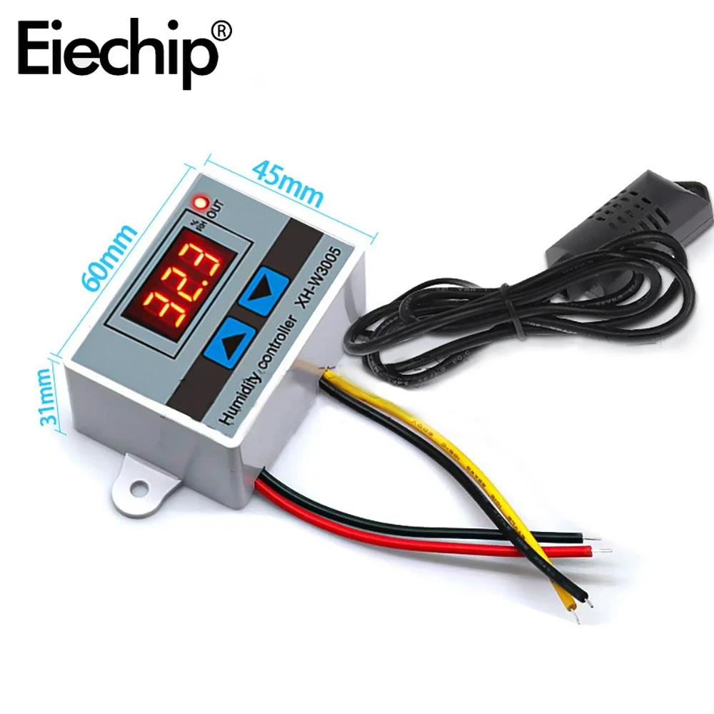 W3005 Digital Controlador De U - Digital Hygrometer Probe avaliação e preço