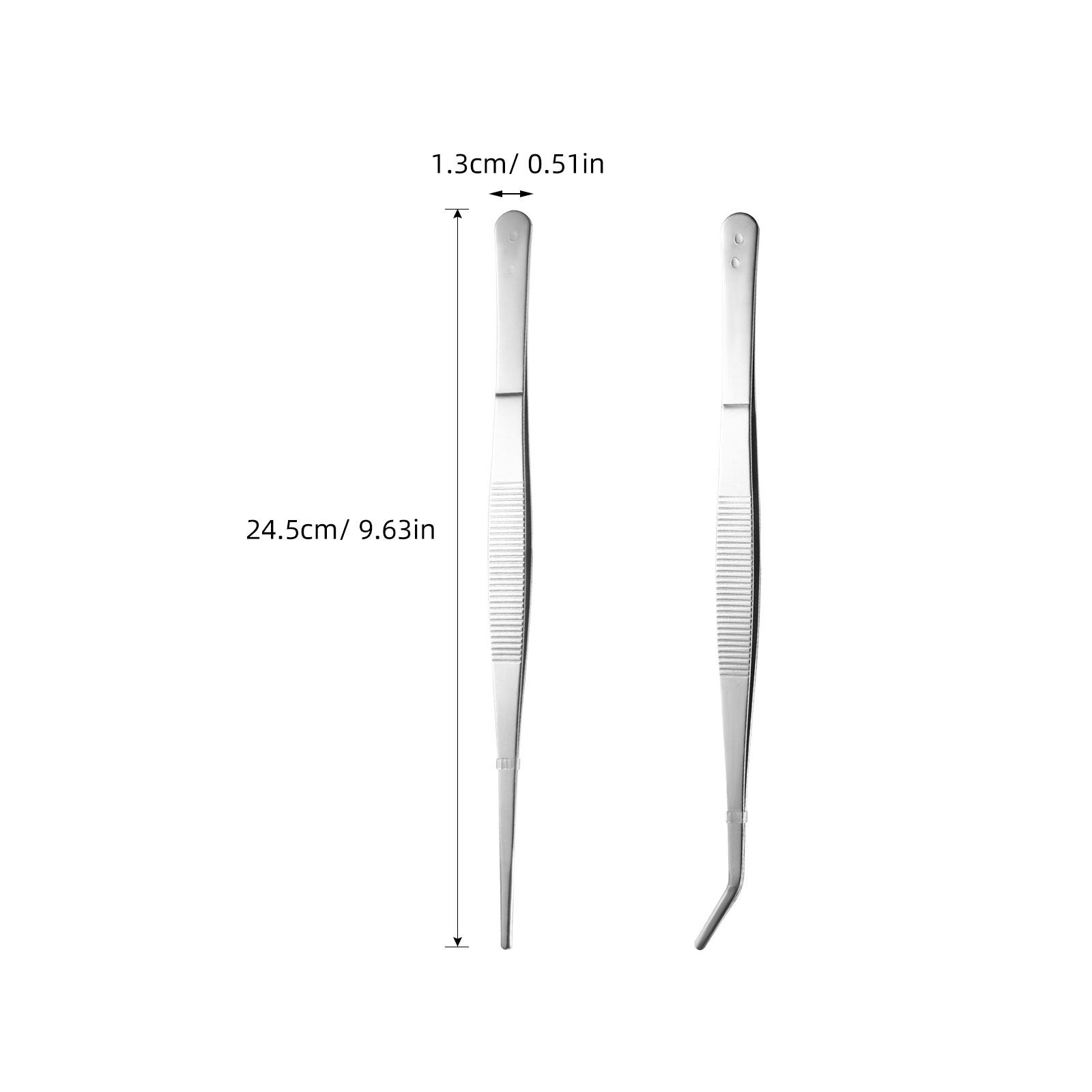 2 peças de pinças de aço inoxi - Feeding Tong Stainless avaliação e preço