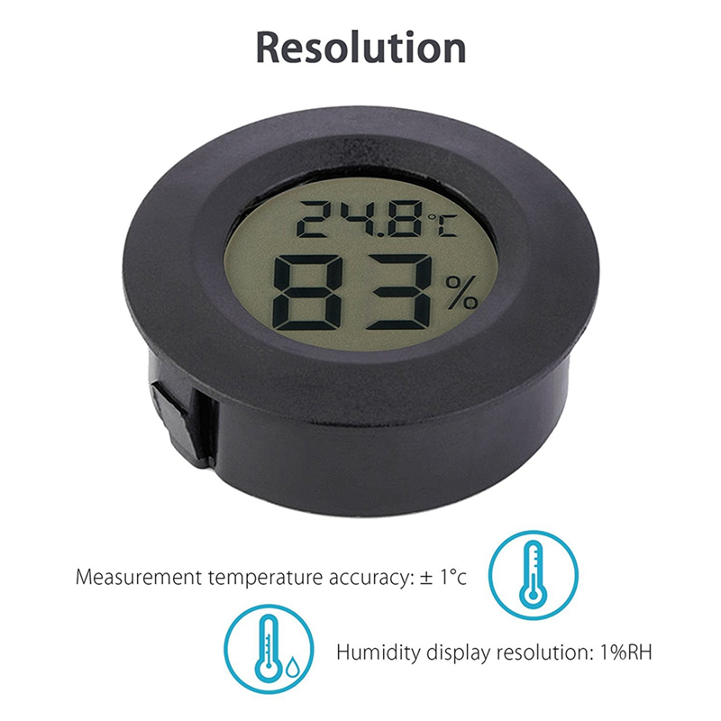 BAAU 10 Pacote Higrômetro Term - Digital Hygrometer Probe avaliação e preço