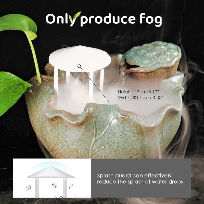 Fabricante de névoa ultrassôni - Terrarium Fogger Ultrasonic avaliação e preço