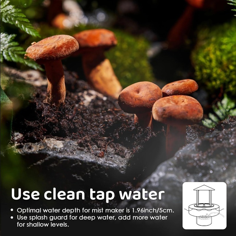 Fabricante de névoa ultrassôni - Terrarium Fogger Ultrasonic avaliação e preço
