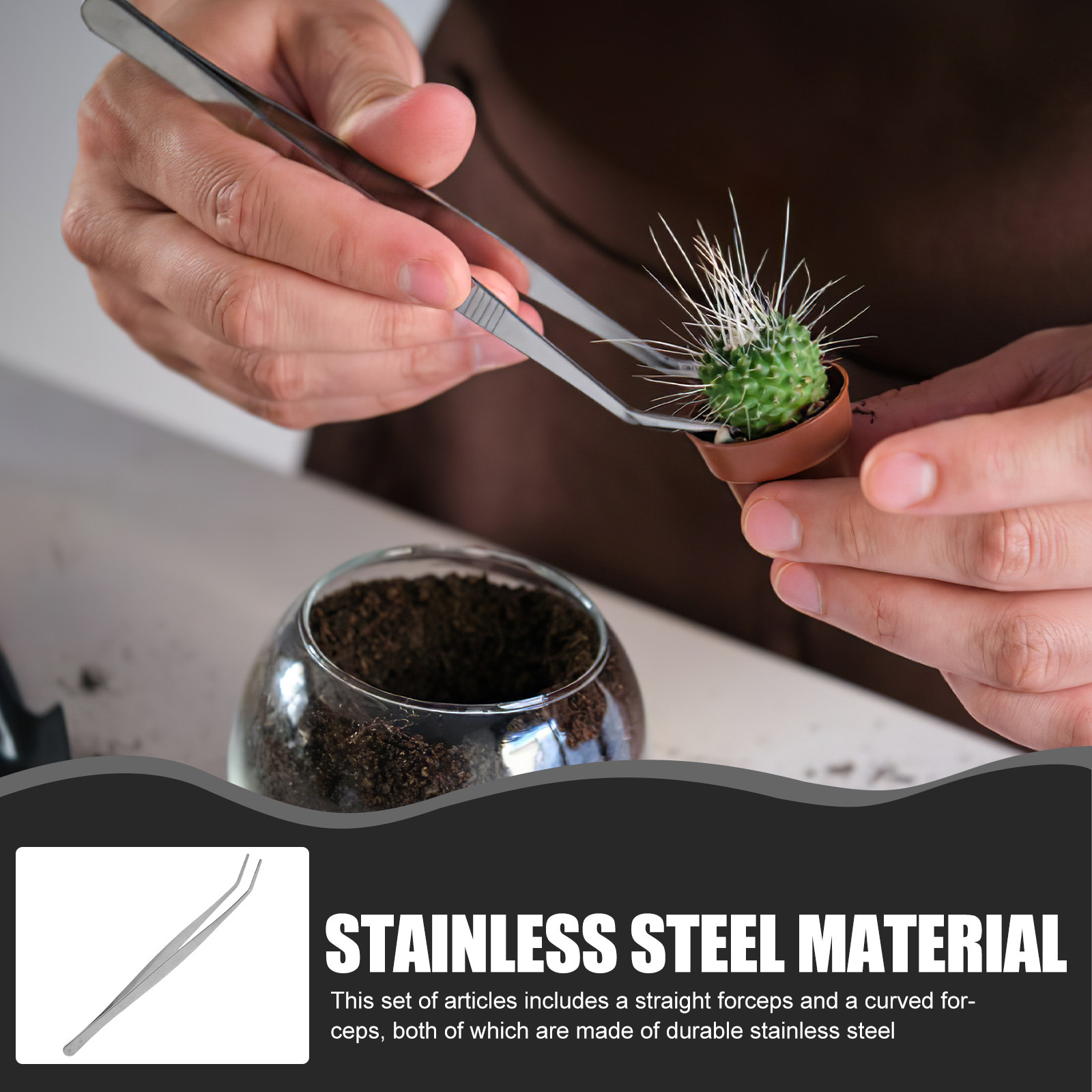 Conjunto de 2 Pinças de Aço In - Feeding Tong Stainless avaliação e preço