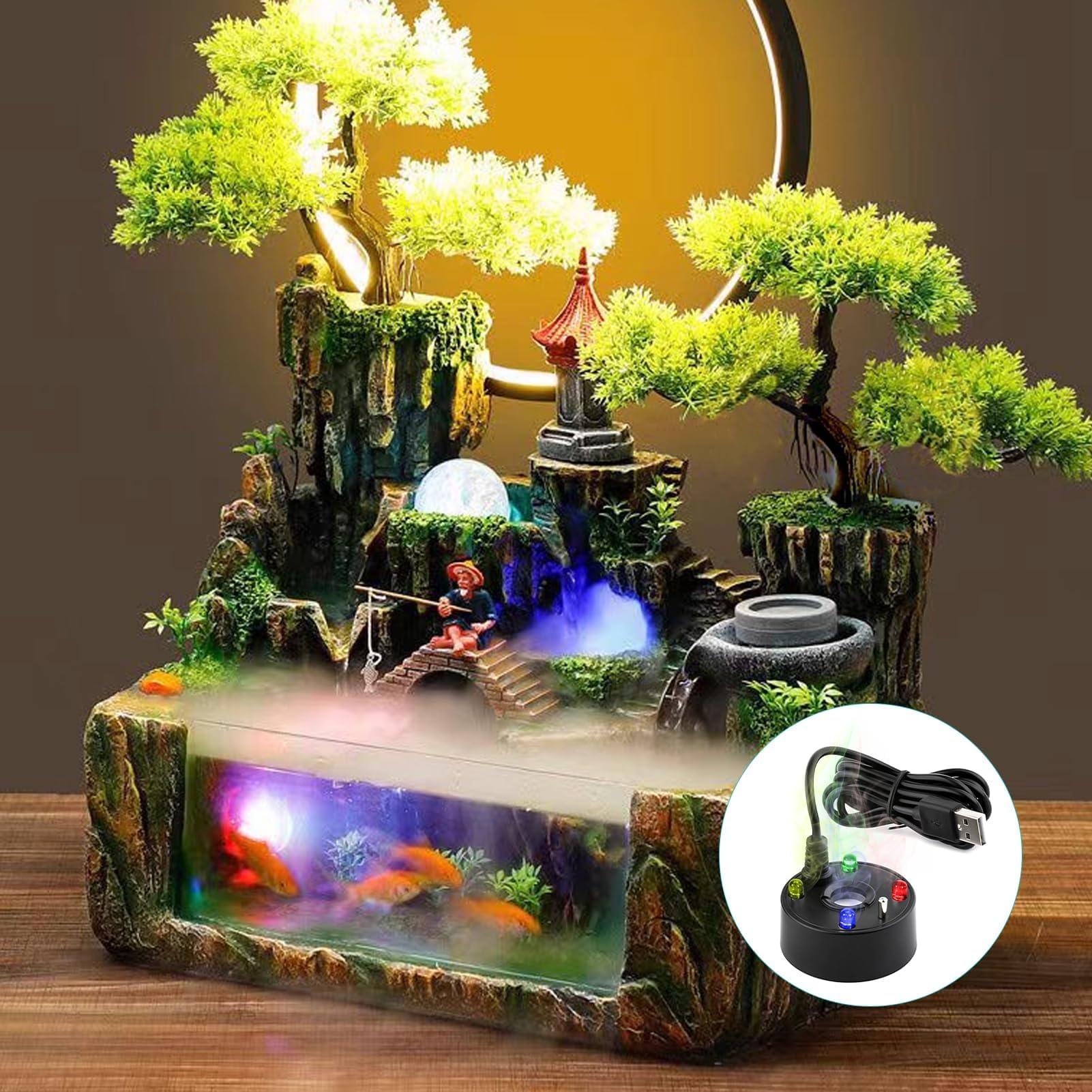 Nova Bomba de Ar USB 5V 2026 p - Terrarium Fogger Ultrasonic avaliação e preço